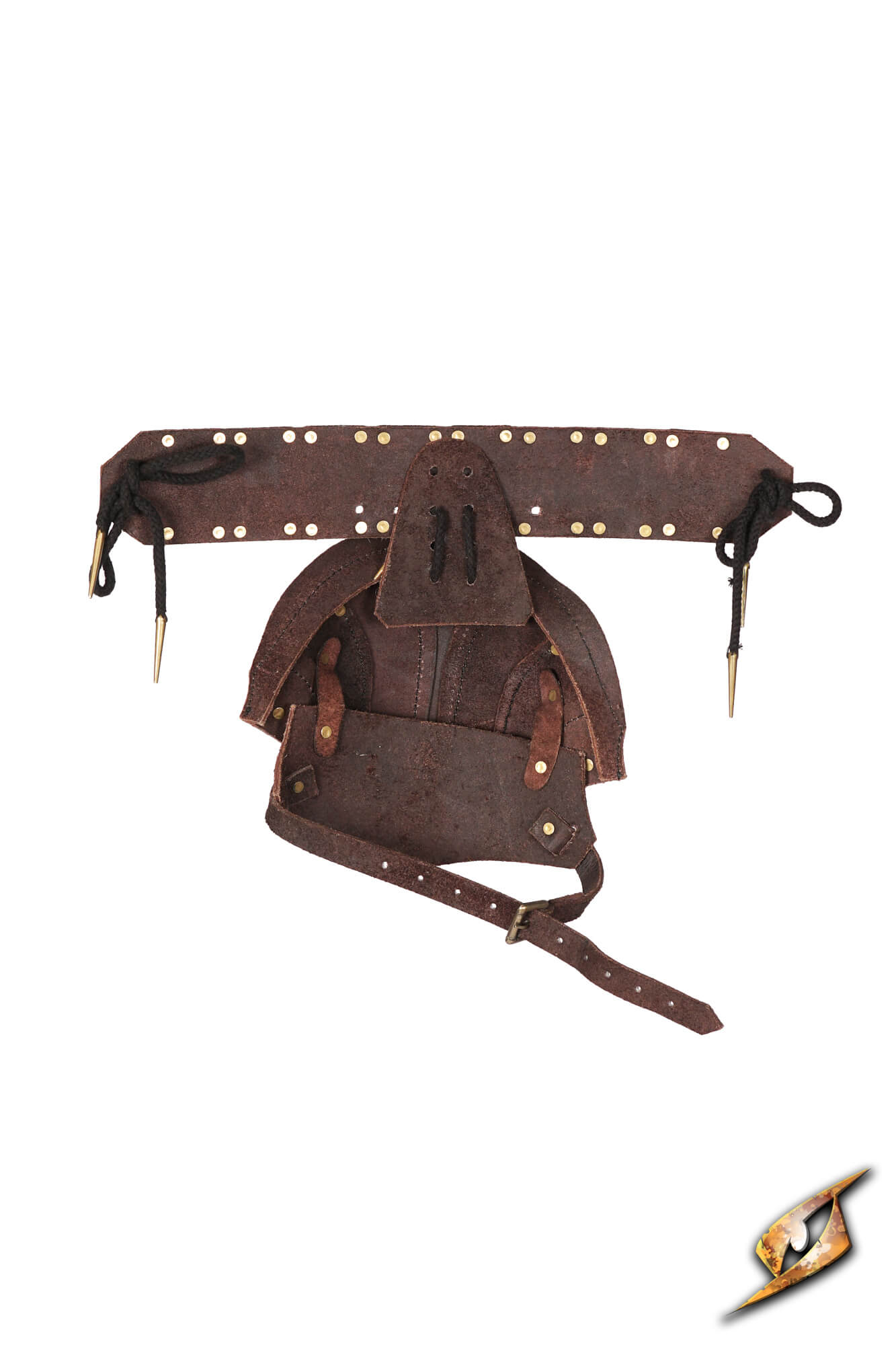 Woodsman Suede Shoulder Armour