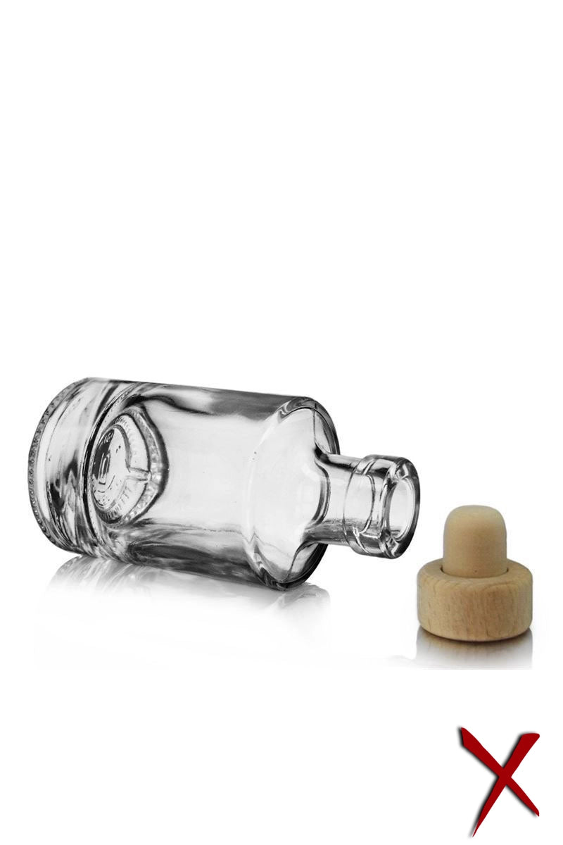 Potion of Adventure small glass flask for alchemy, cosplay, and LARP events, perfect for potion storage.