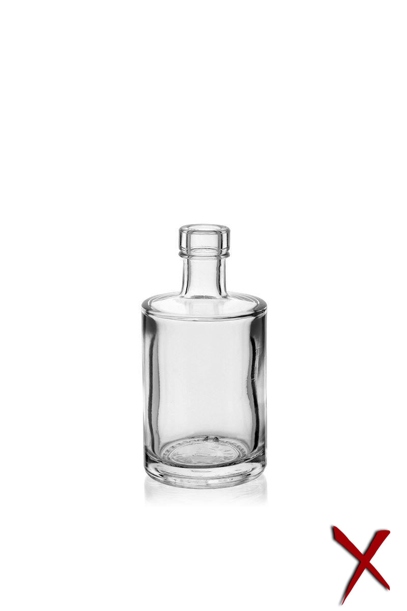 Clear glass flask for the Potion of Adventure, perfect for storing potion ingredients.
