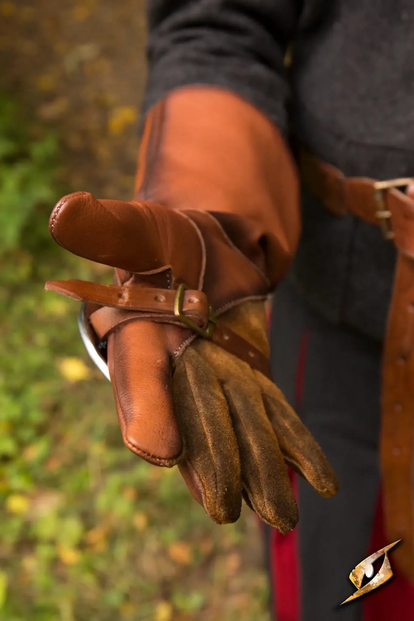 Rondel Hand Protection gloves displayed for fencers, emphasizing hand safety during sparring.