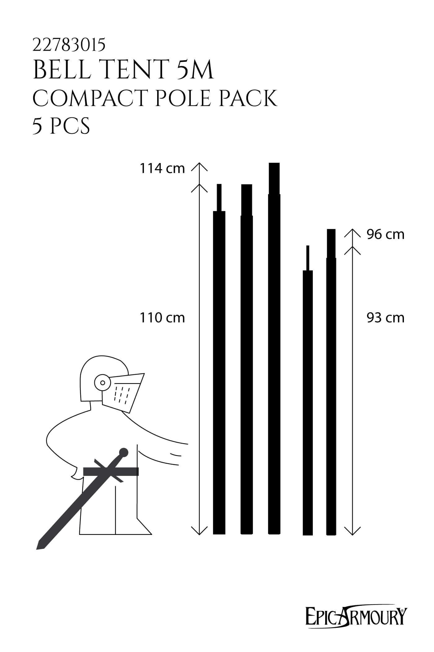 Bell Tent Pole Pack