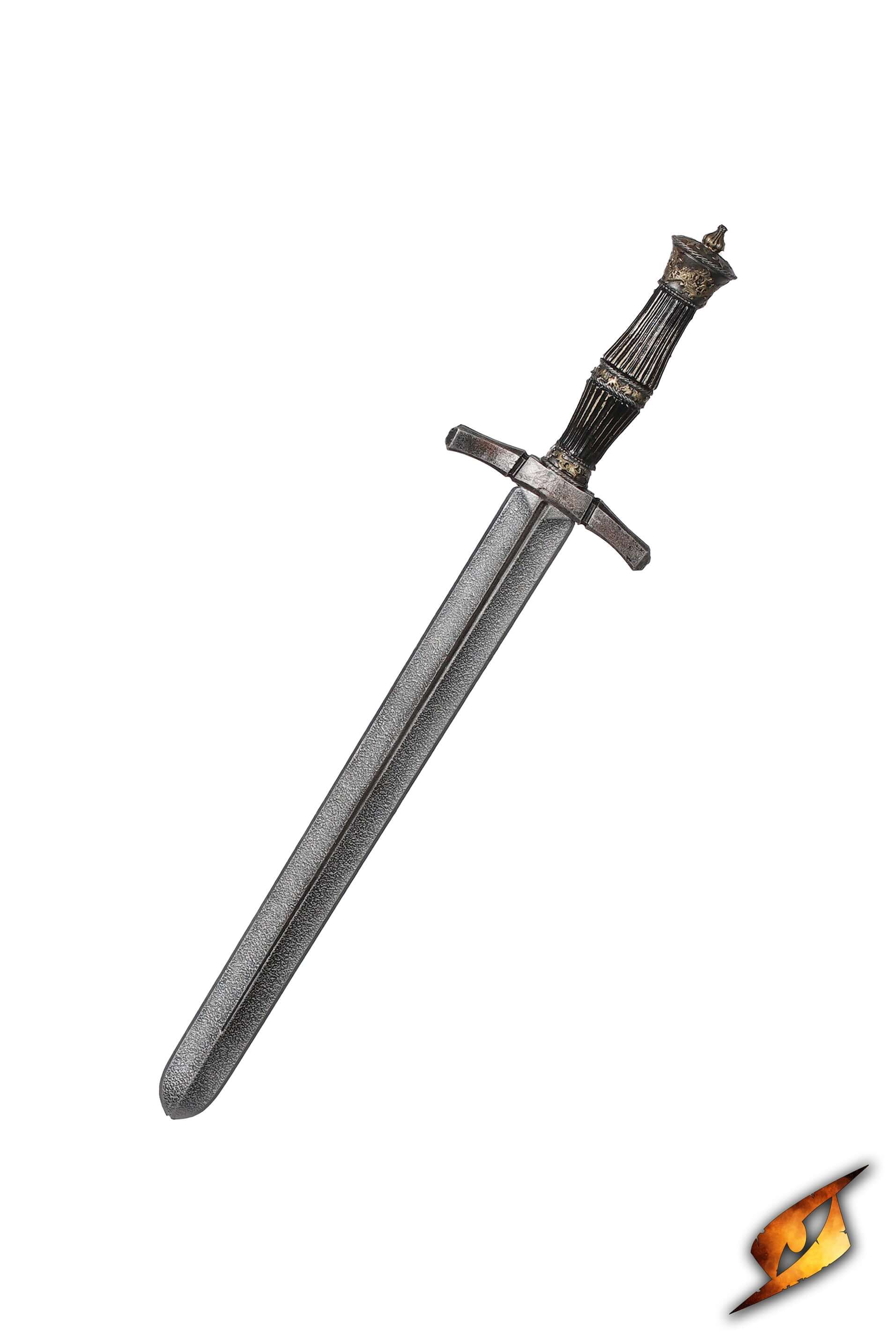 Blocking Dagger with a detailed hilt and straight blade, designed for speed and precision in combat.