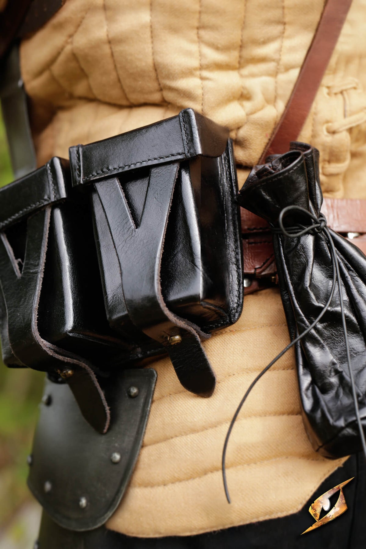 Hard Pouch For Sword Belt