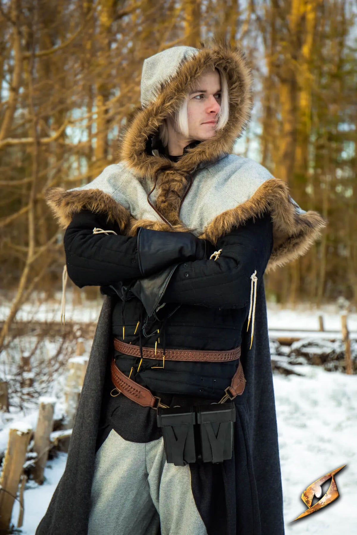 Hard Pouch For Sword Belt