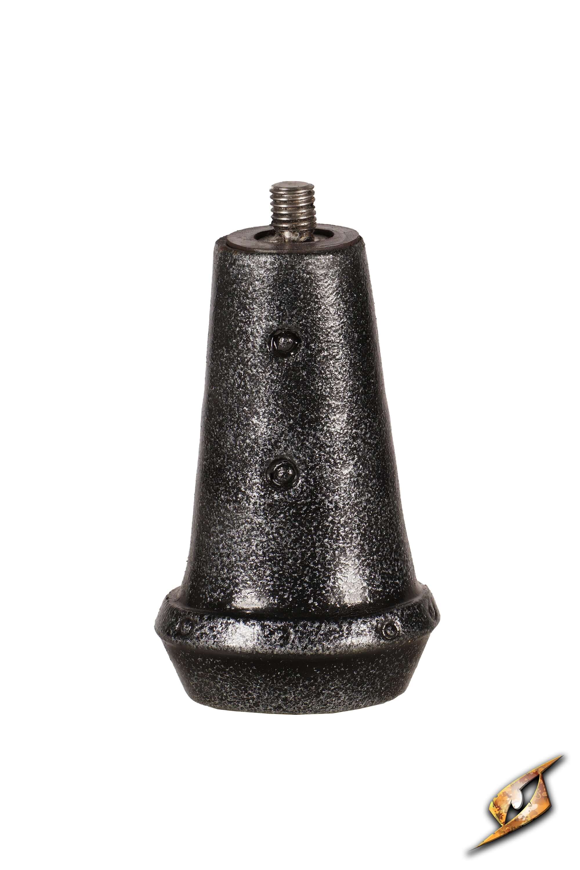 Battle Standard - Butt Cap Male, a durable foam butt cap for battle standard stability and secure attachment.