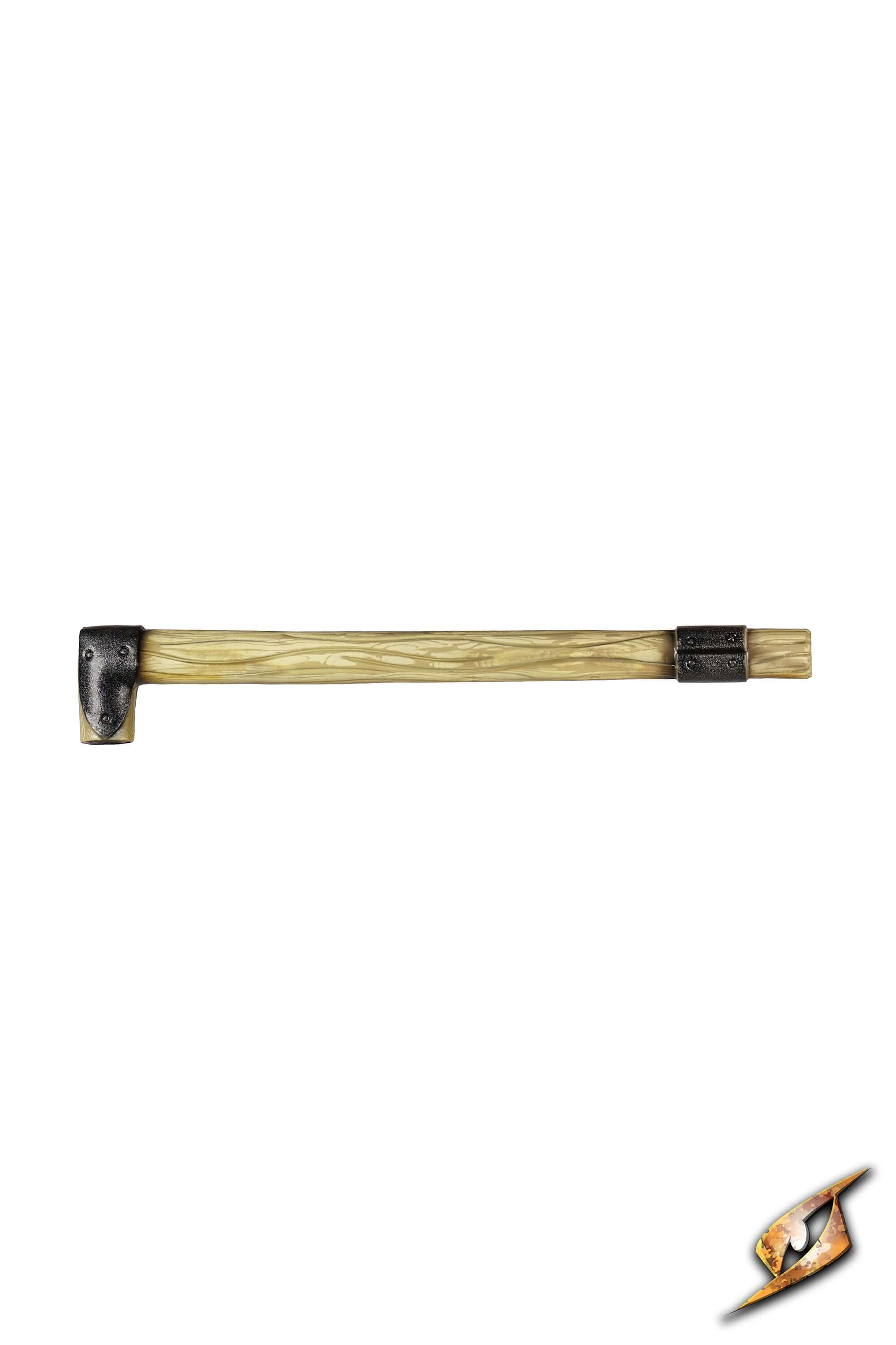 Battle Standard - L-Top featuring a compact design with a sturdy wooden bar and decorative metal accents.