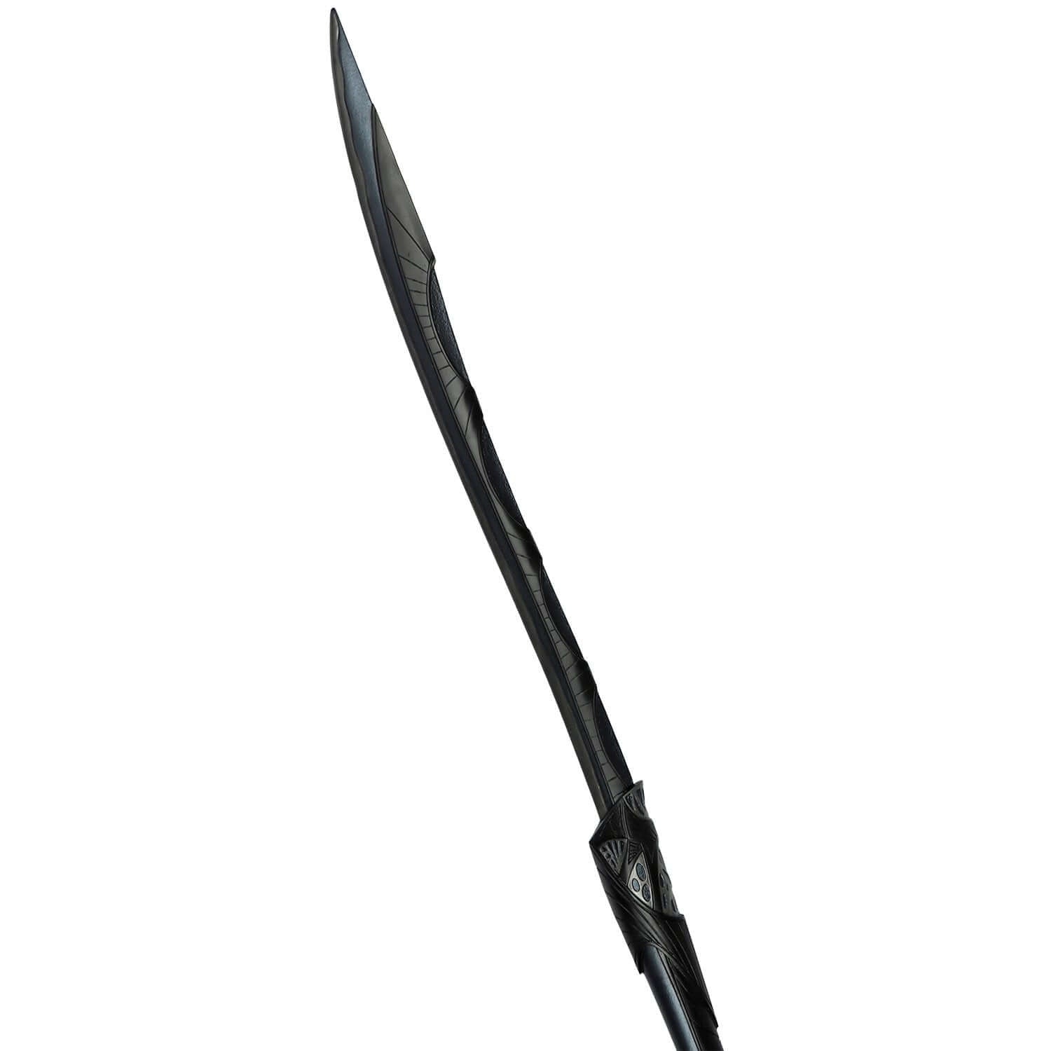 Arkhol Polearm featuring a detailed blade design inspired by spider mechanics and chitinous shells.