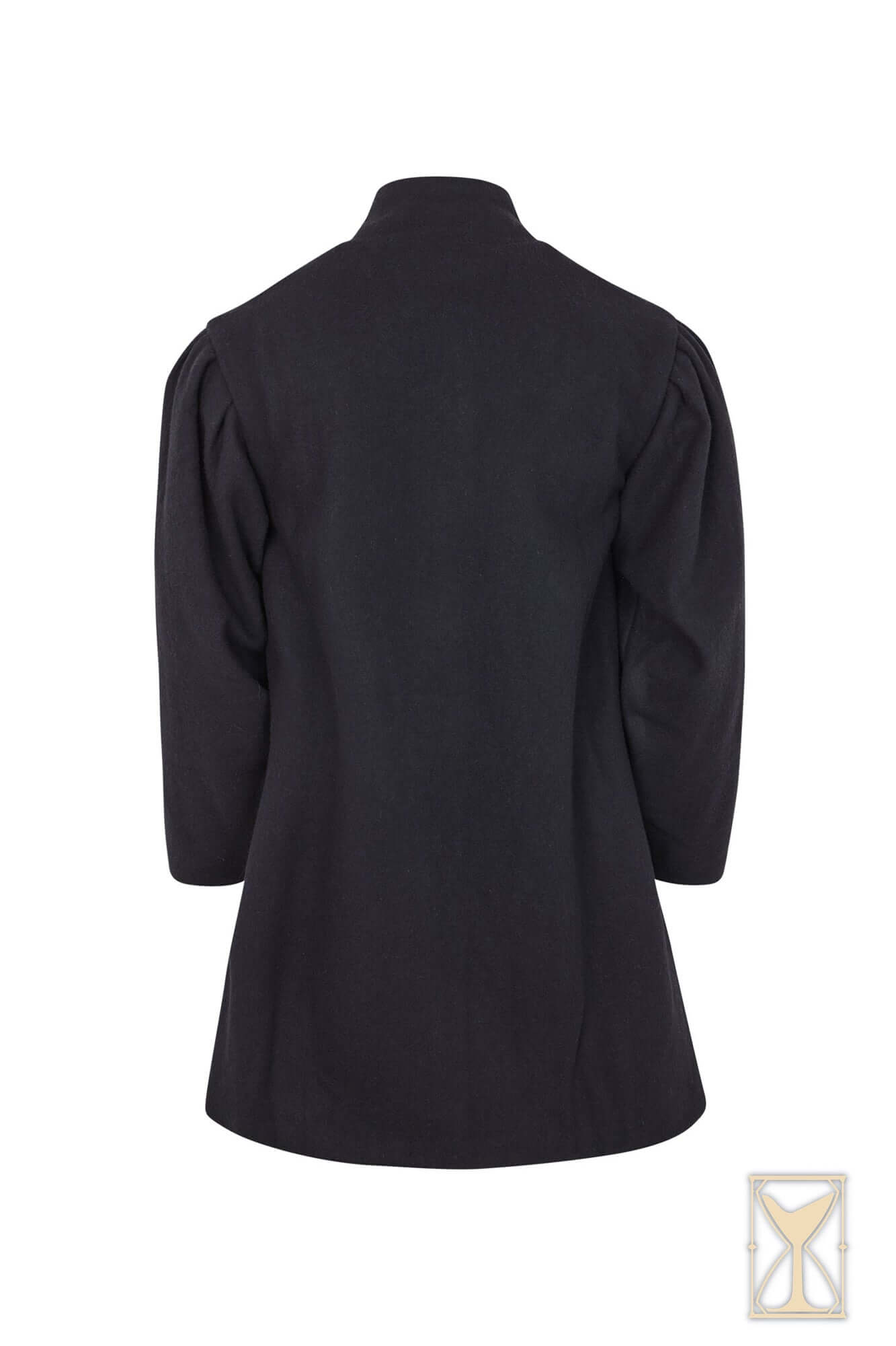 Back view of the Surcoat Lorenzo showcasing its historical design and structured shape.