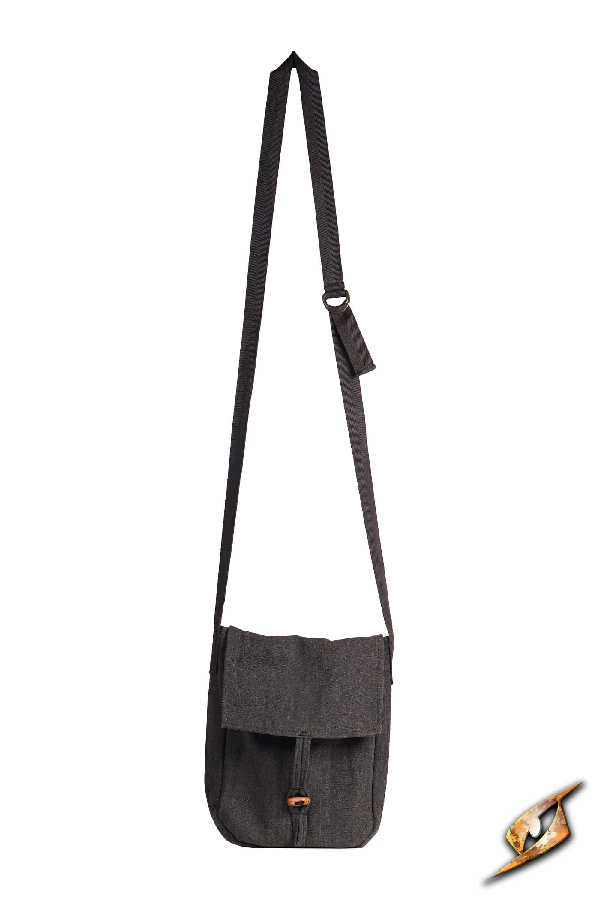 Traveler Satchel - Canvas, lightweight cotton bag with adjustable strap, perfect for outdoor adventures.