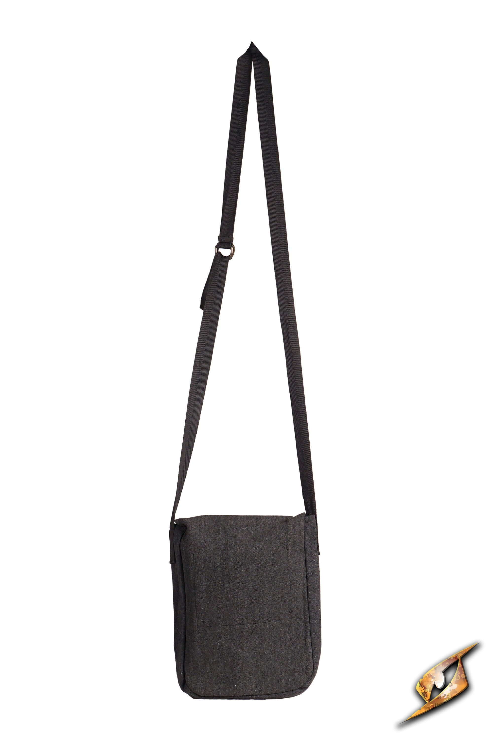 Traveler Satchel - Canvas hanging with adjustable strap, perfect for LARPs and outdoor adventures.