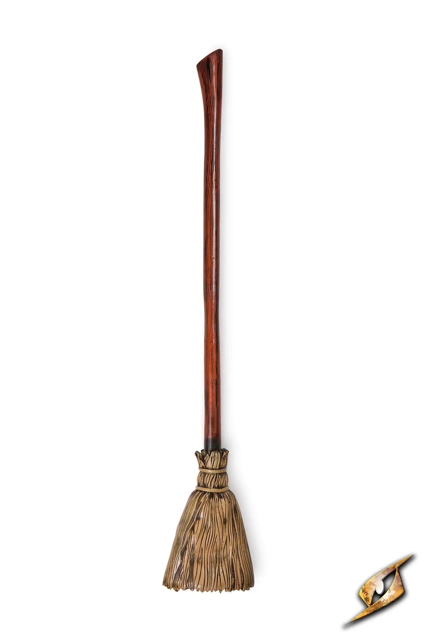 Broomstick from Epic Armory, a foam prop designed for tavern cleaning and roleplay.