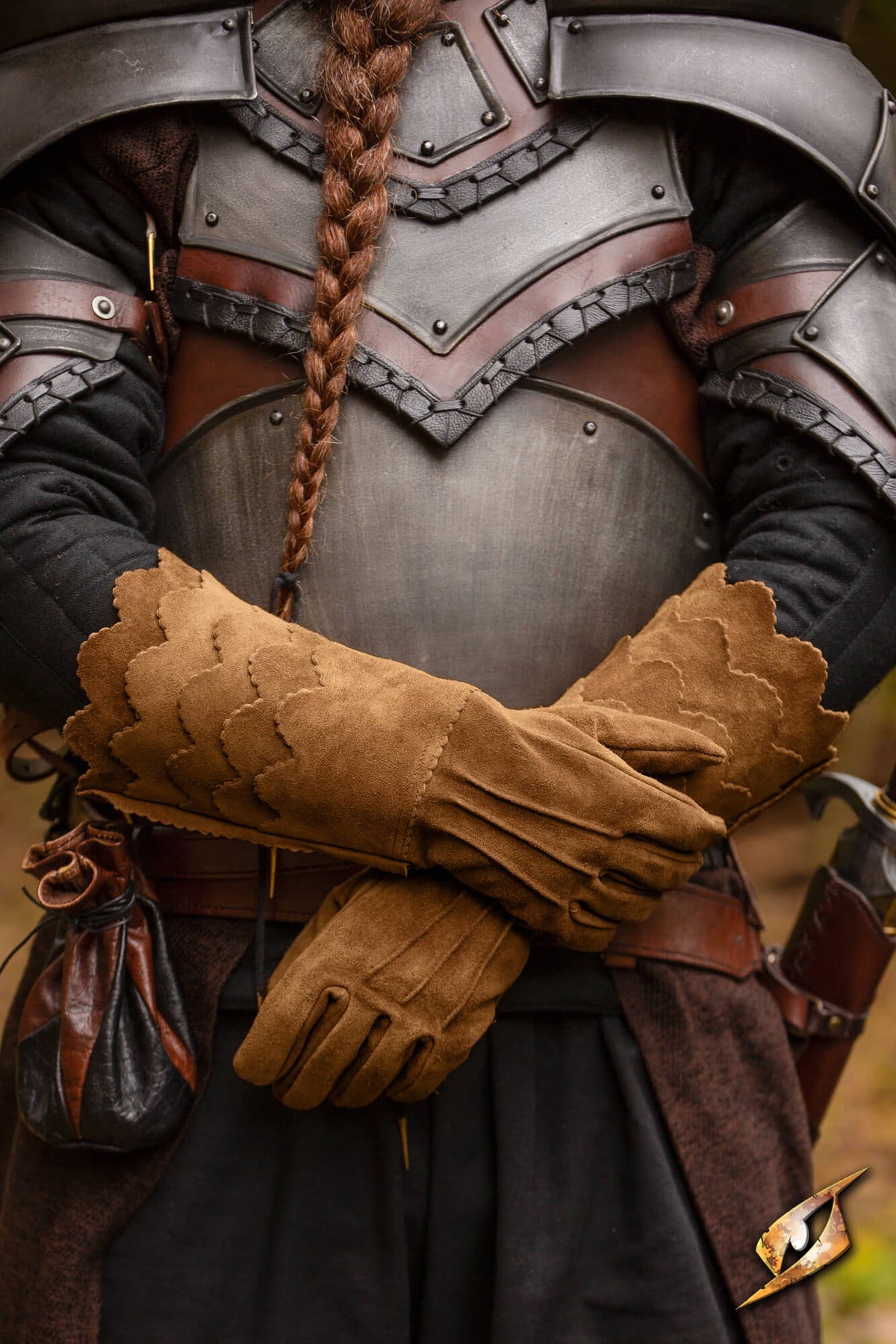 Scales Gloves - Suede