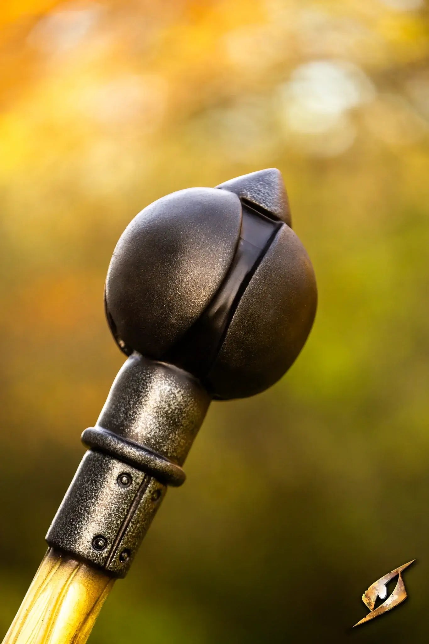 Battle Standard - Lord's Orb Top showcasing an elegant black orb design, symbolizing power and nobility.