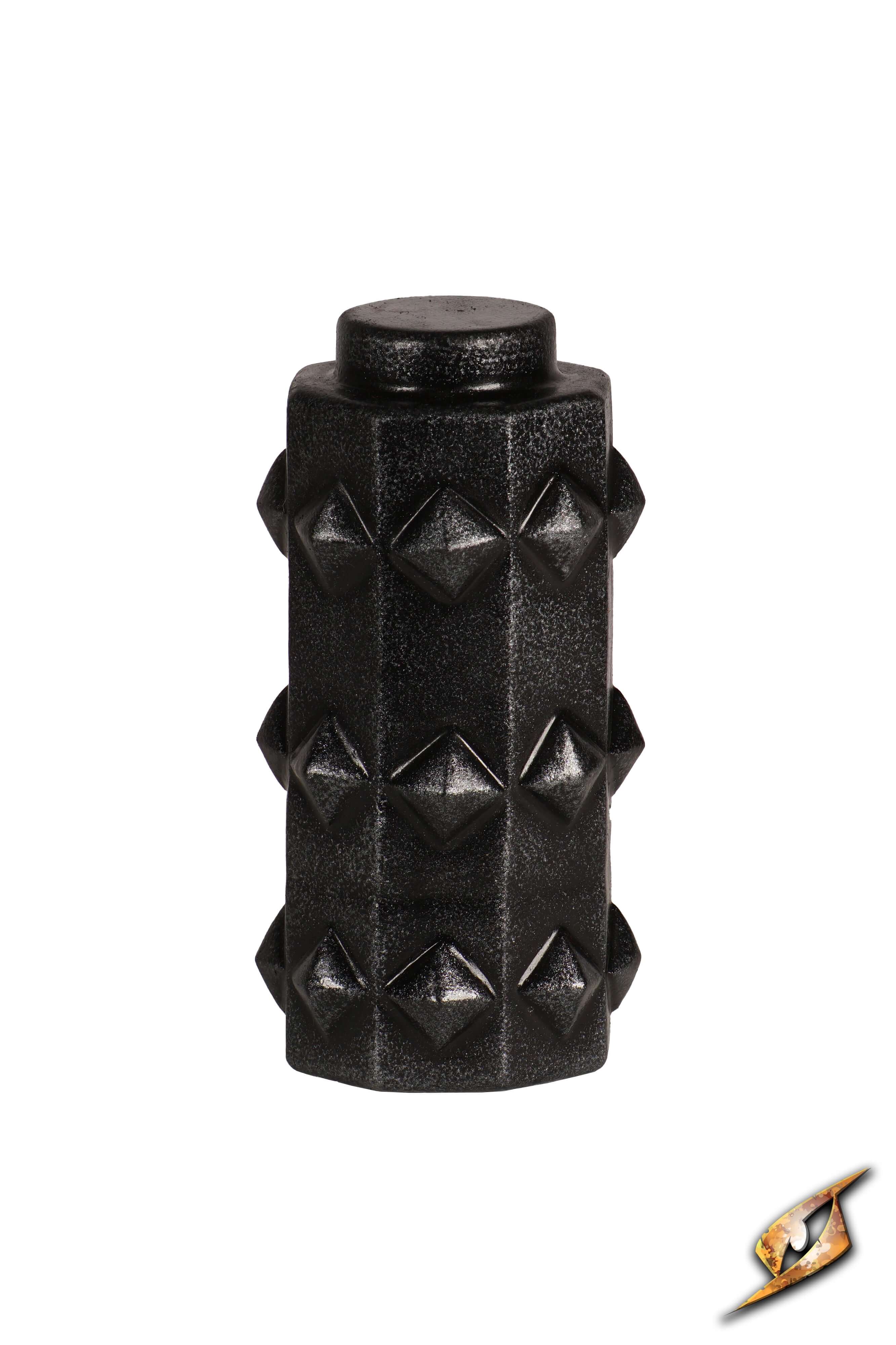 Battle Standard - Spiked Mace Top, a decorative spiked mace accessory for banners, showcasing a bold design.