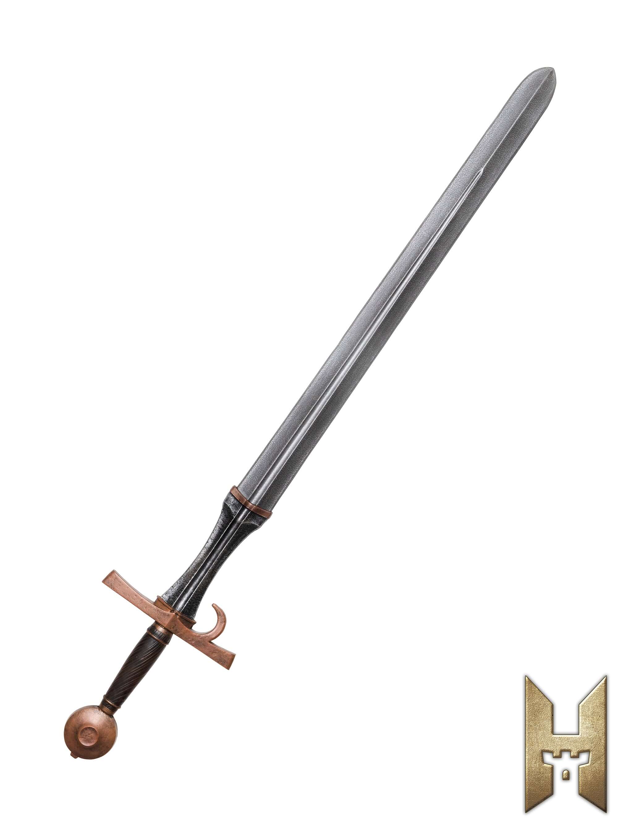Milanese Sword from the Stronghold Masters Series, featuring a sleek design and durable LARP construction.