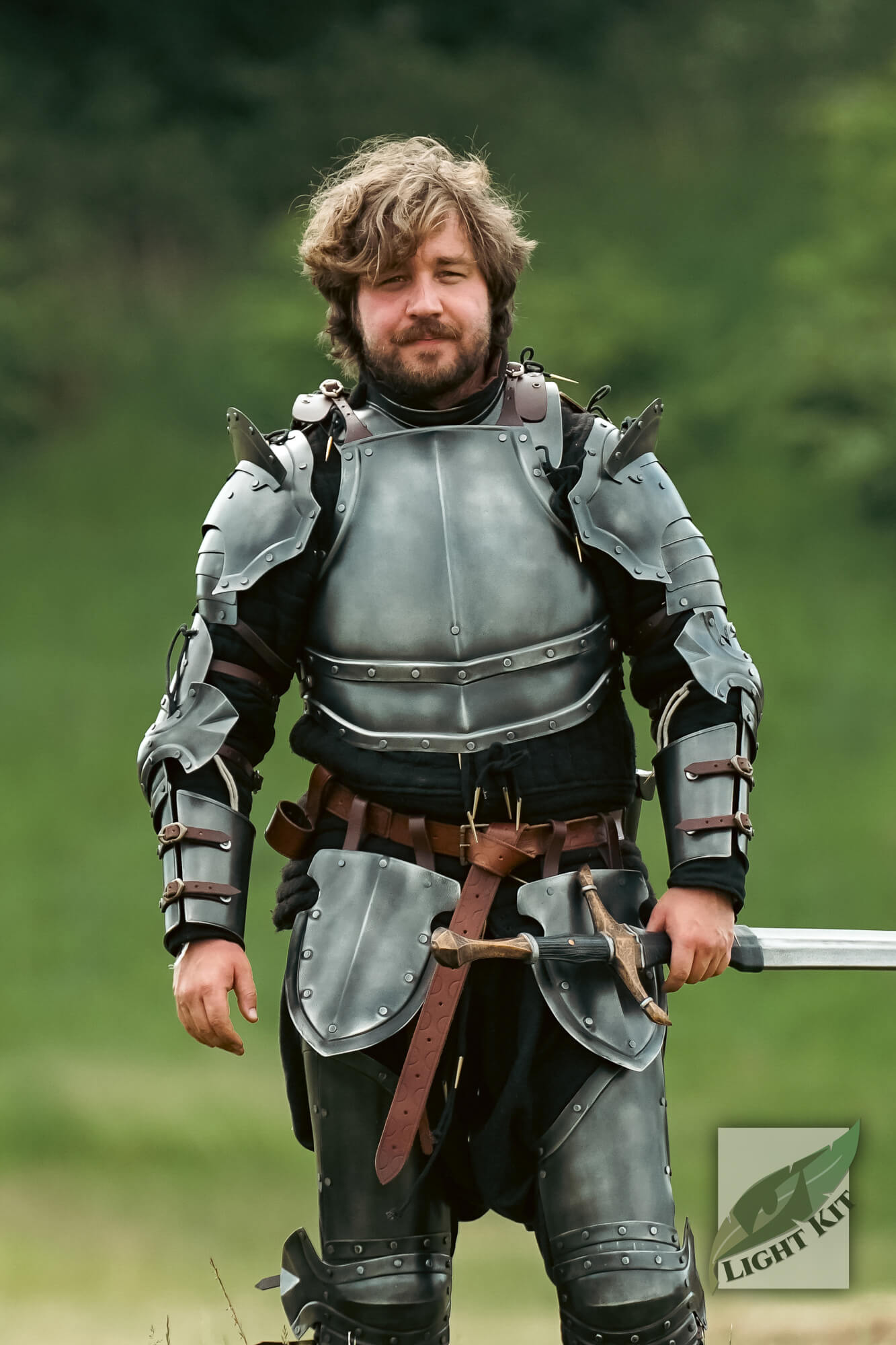 Captain Pauldrons - Light Kit