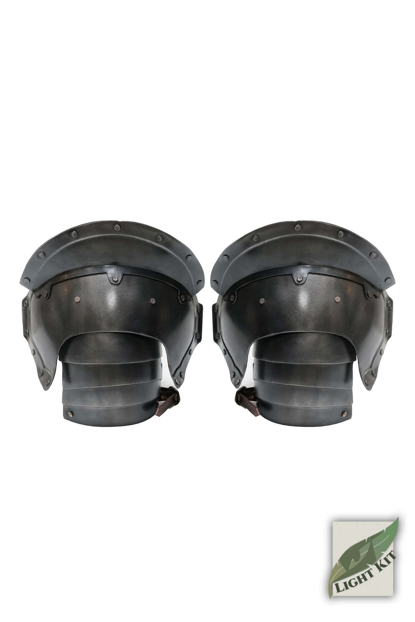 Captain Pauldrons - Light Kit showcasing a detailed back view of lightweight armor for fighters and crews.