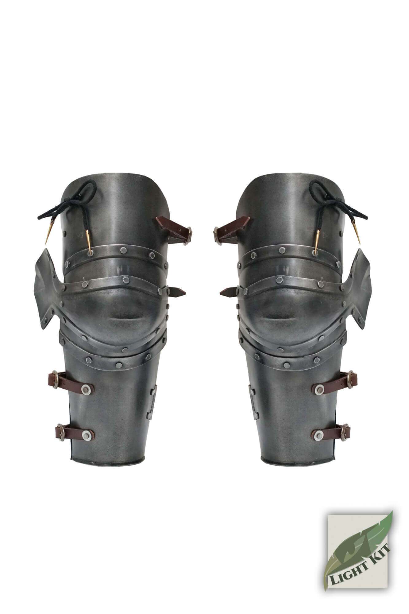 Captain Arm Protection - Light Kit featuring articulated elbow and vambrace for superior arm defense and mobility.