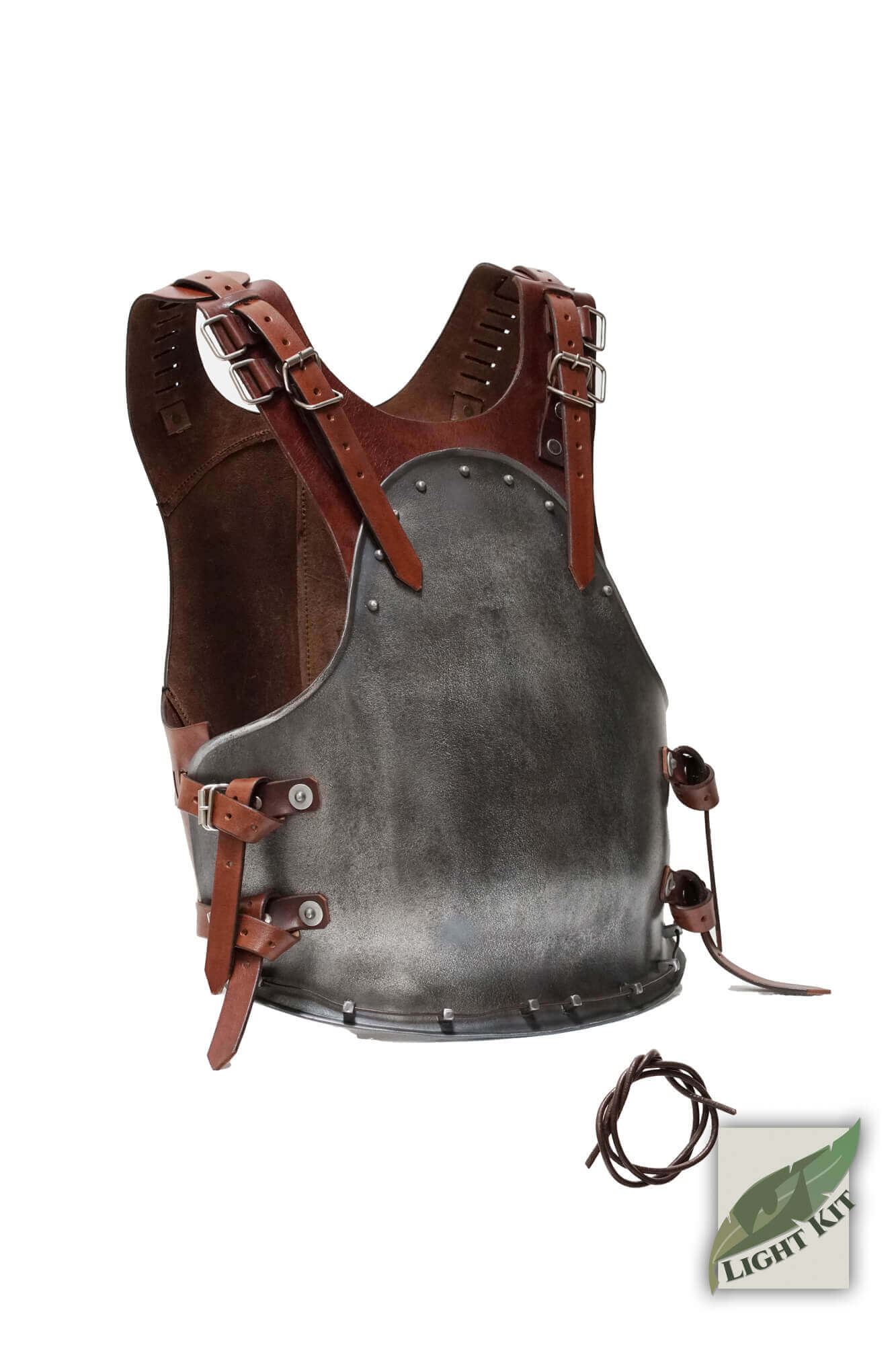 Torso Armour Merc - Light Kit made with high-density polyurea and durable leather for mobility and protection.