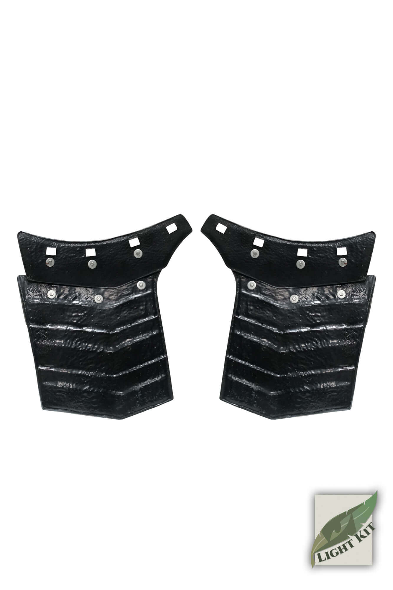 Merc Tassets - Light Kit displaying high-density polyurea hip and thigh armor for defense inspired by Renaissance design.