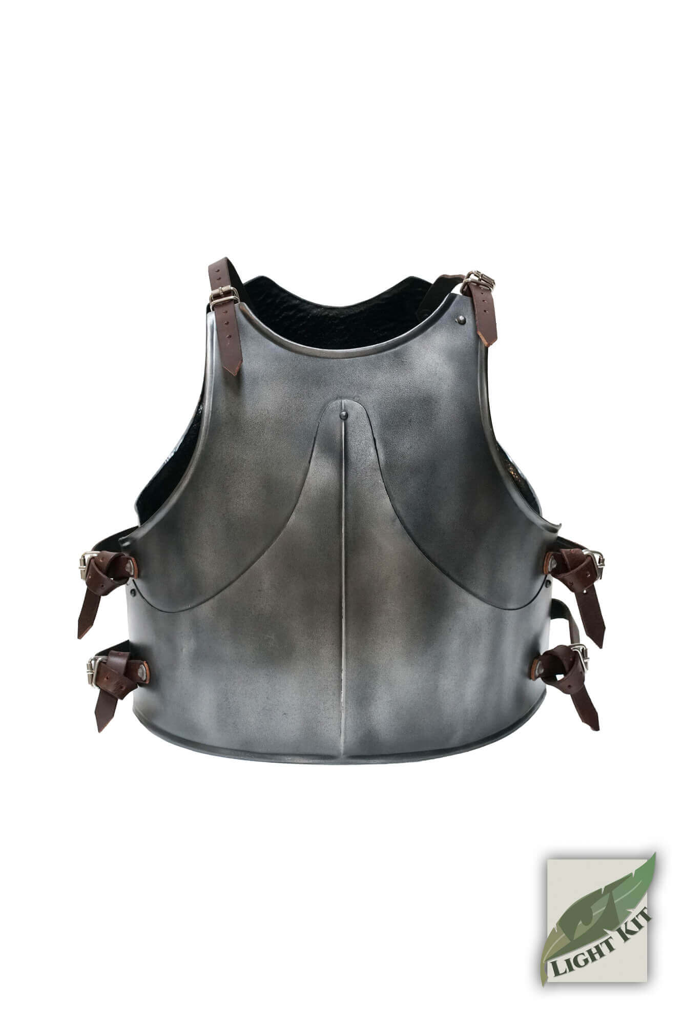 Milanese Armour - Light Kit shown from the back, crafted from high-density polyurea for agility and style.