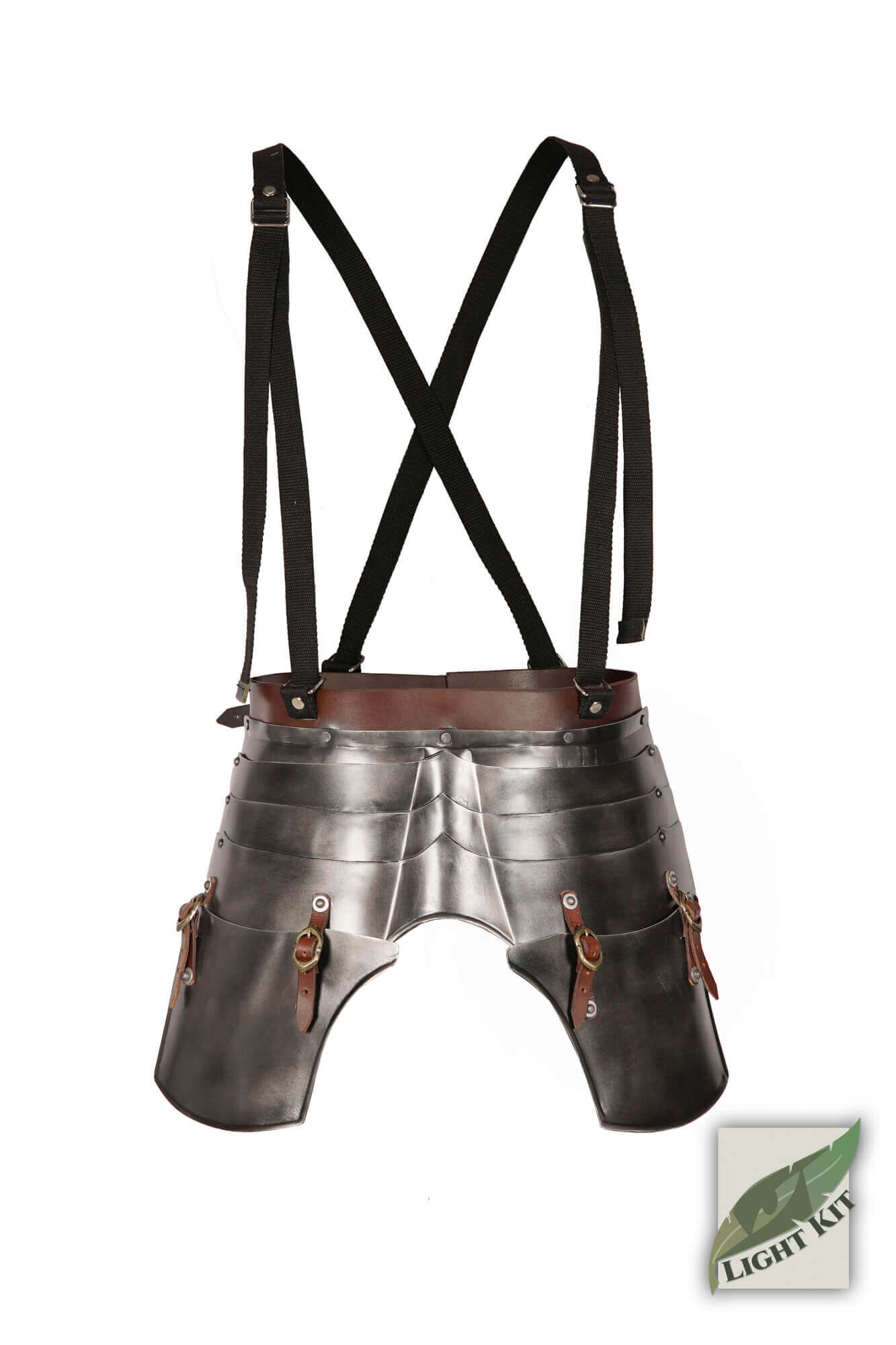 Faulds and Tassets - Light Kit featuring Polyurea armor for waist and thigh protection.