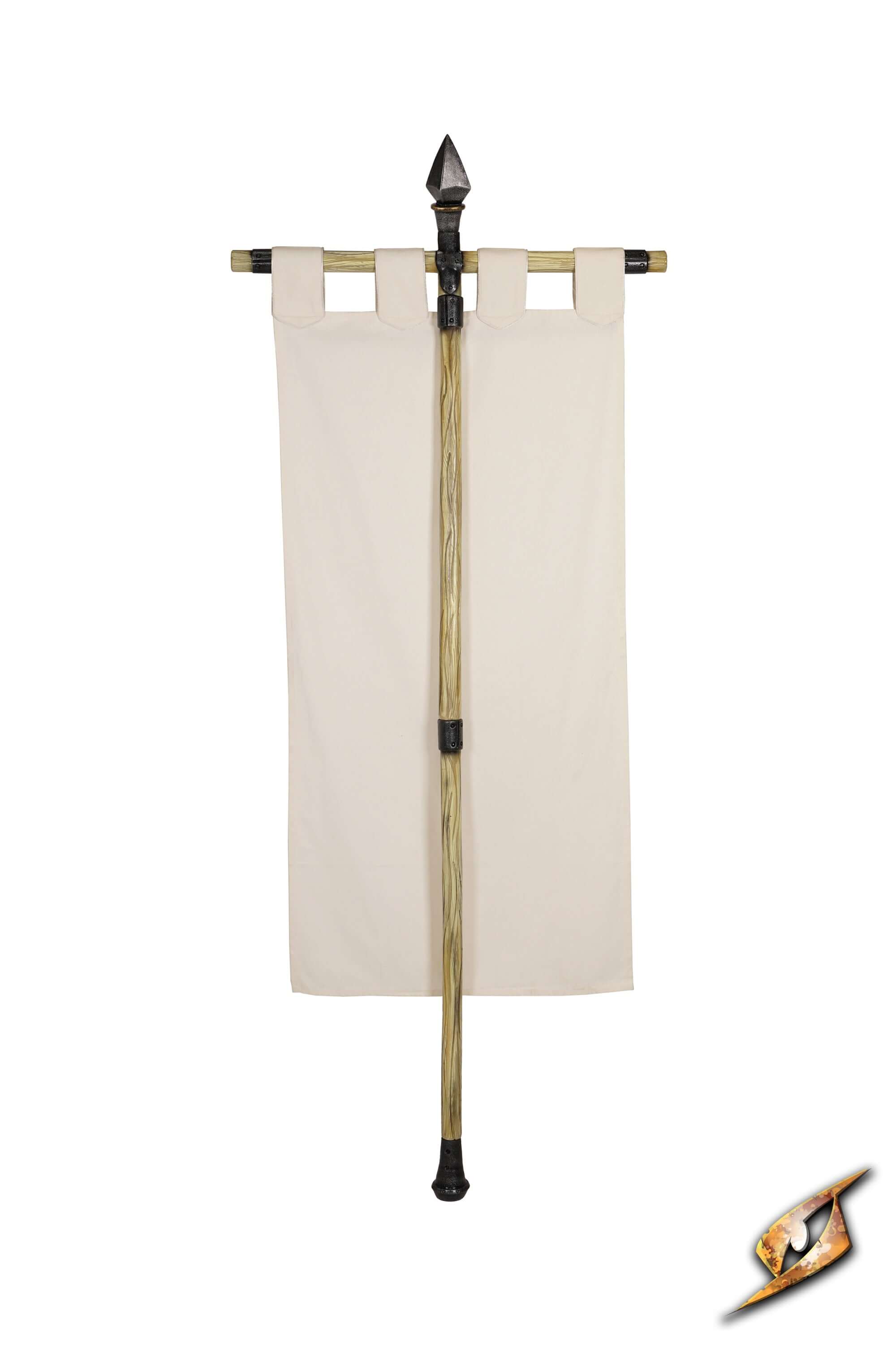 Complete Battle Standard Set - Spear Top featuring spear top and modular design, suitable for military displays.