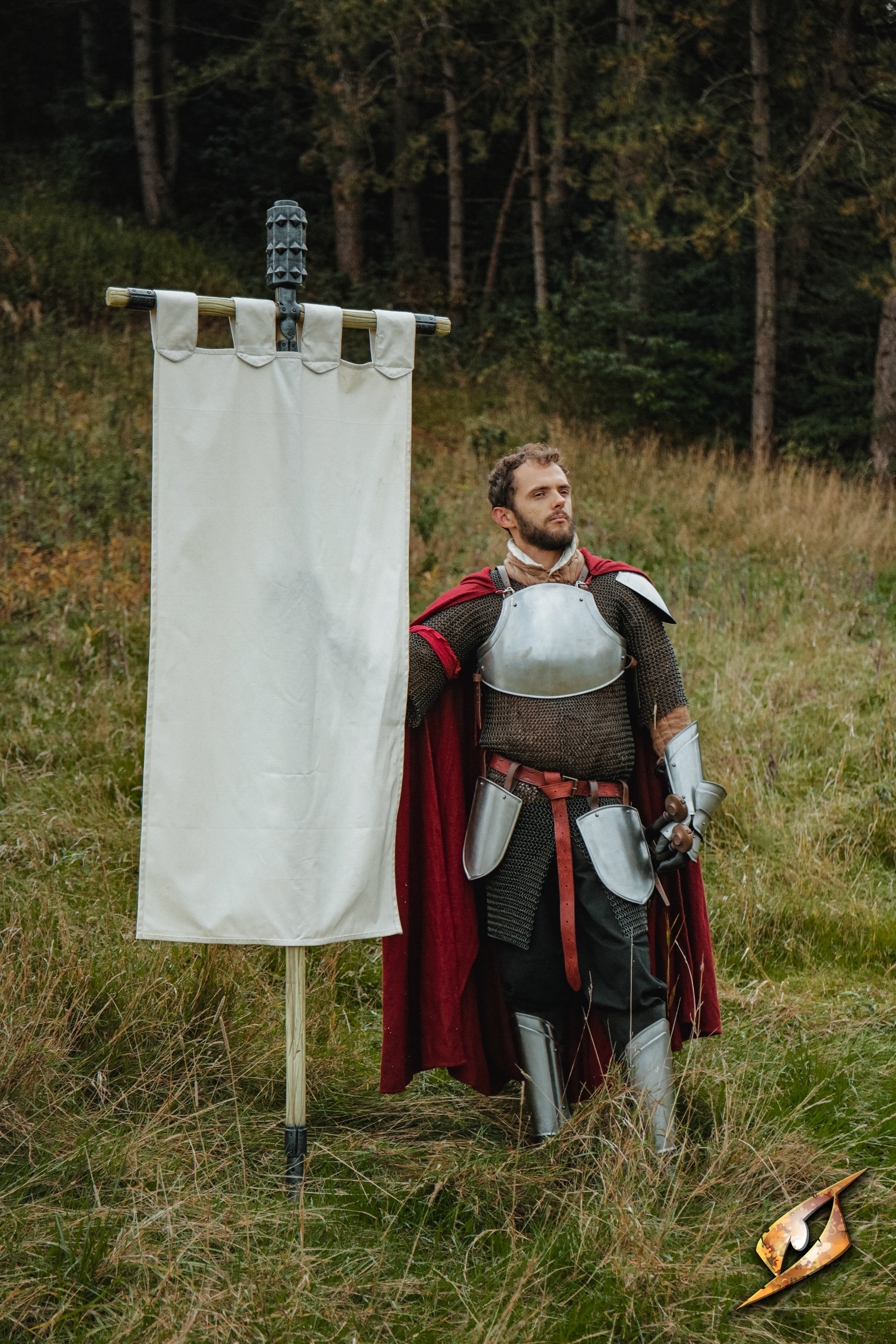 Complete Battle Standard Set - Spiked Mace Top