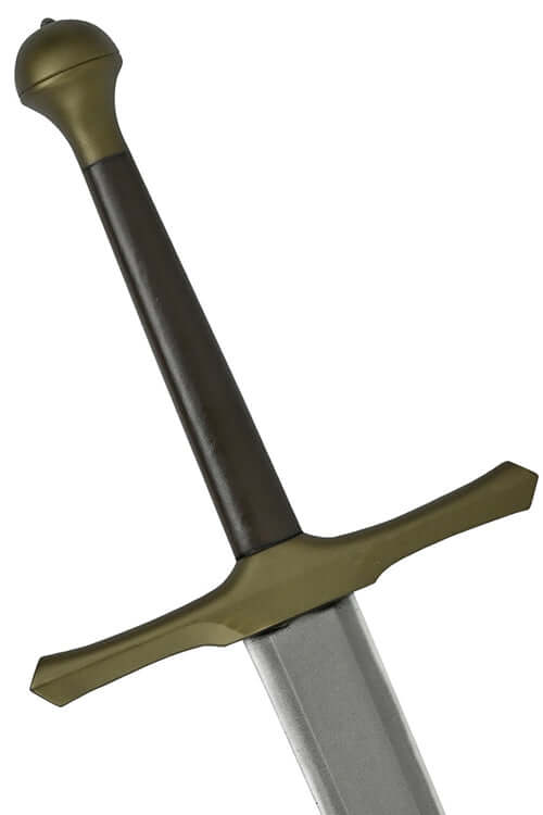 Bellator II - Sharpened sword featuring a steel-colored blade and black handle, ideal for powerful warriors.