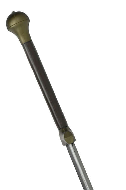 Bellator II - Sharpened sword with a distinctive steel-colored guard and black handle.