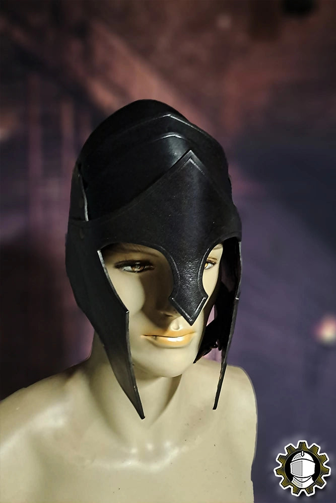 Helmet Lacedemon (Fighter) offers stylish protection inspired by ancient Greek designs for modern warriors.