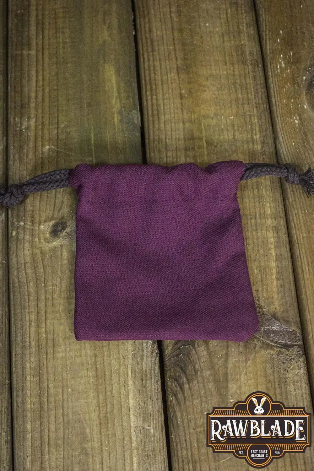 Timber Pouch Premium in deep purple, crafted with high-quality thick cotton fabric for versatile use.