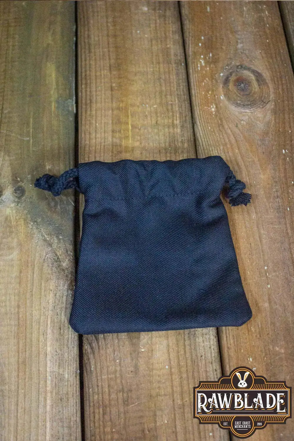 Timber Pouch Premium in black, high-quality cotton fabric, handcrafted in Southern Spain.