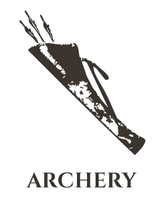Archery icon showing a quiver with arrows.