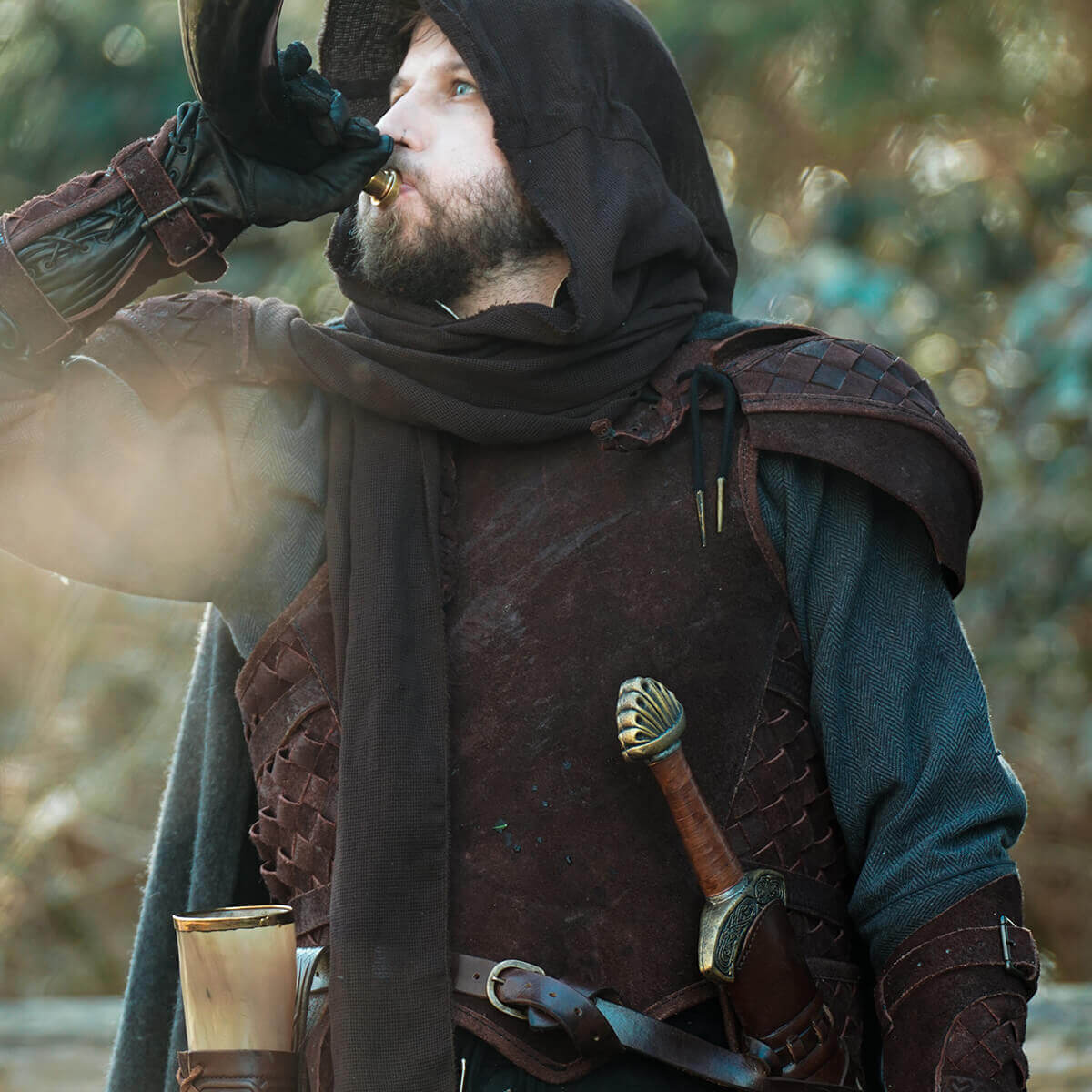 Weathering and Aging Leather Armour - Epic Armoury Denmark