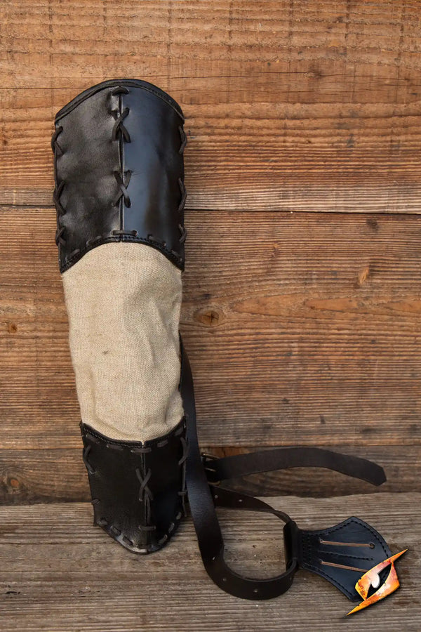 Carquois Wildling noir en cuir – Epic Armoury 2 Carquois Wildling noir en cuir