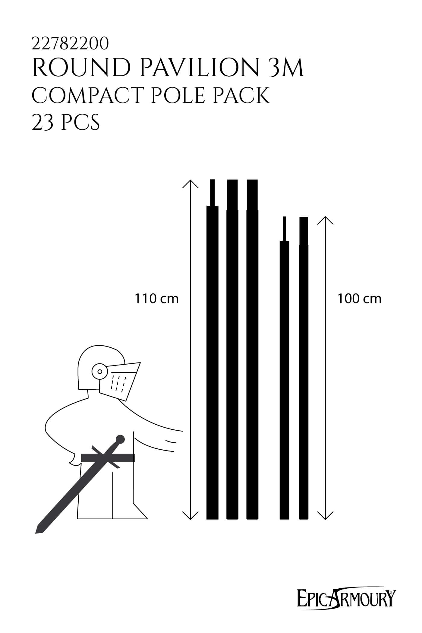 Round Pavilion Pole Pack