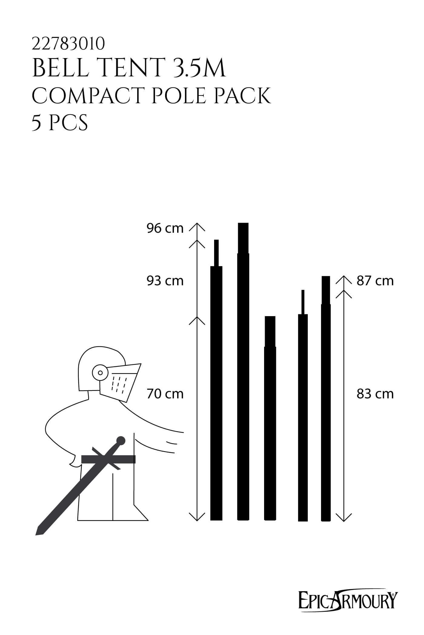 Bell Tent Pole Pack