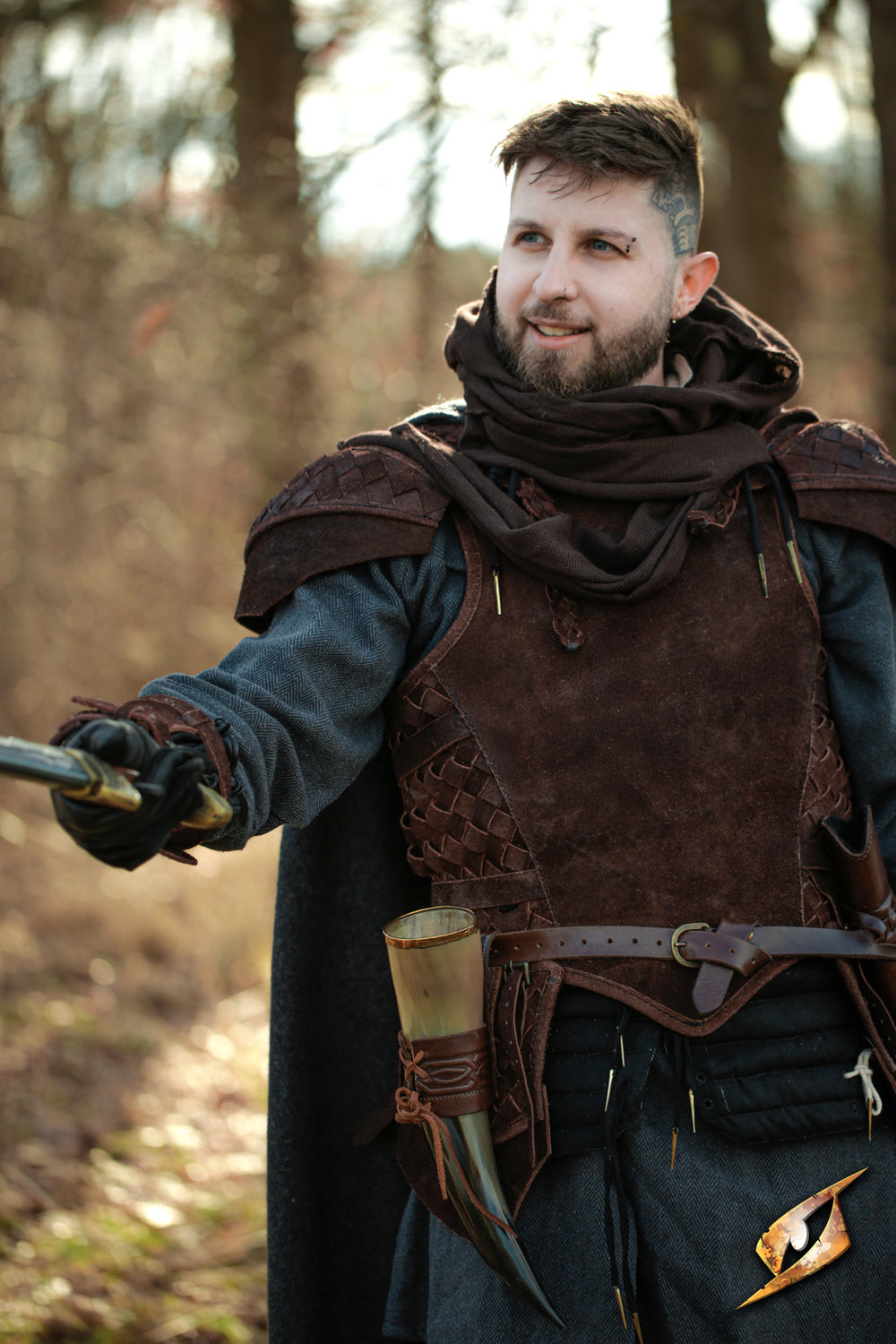 Ranger Torso Armour - Suede | Epic Armoury