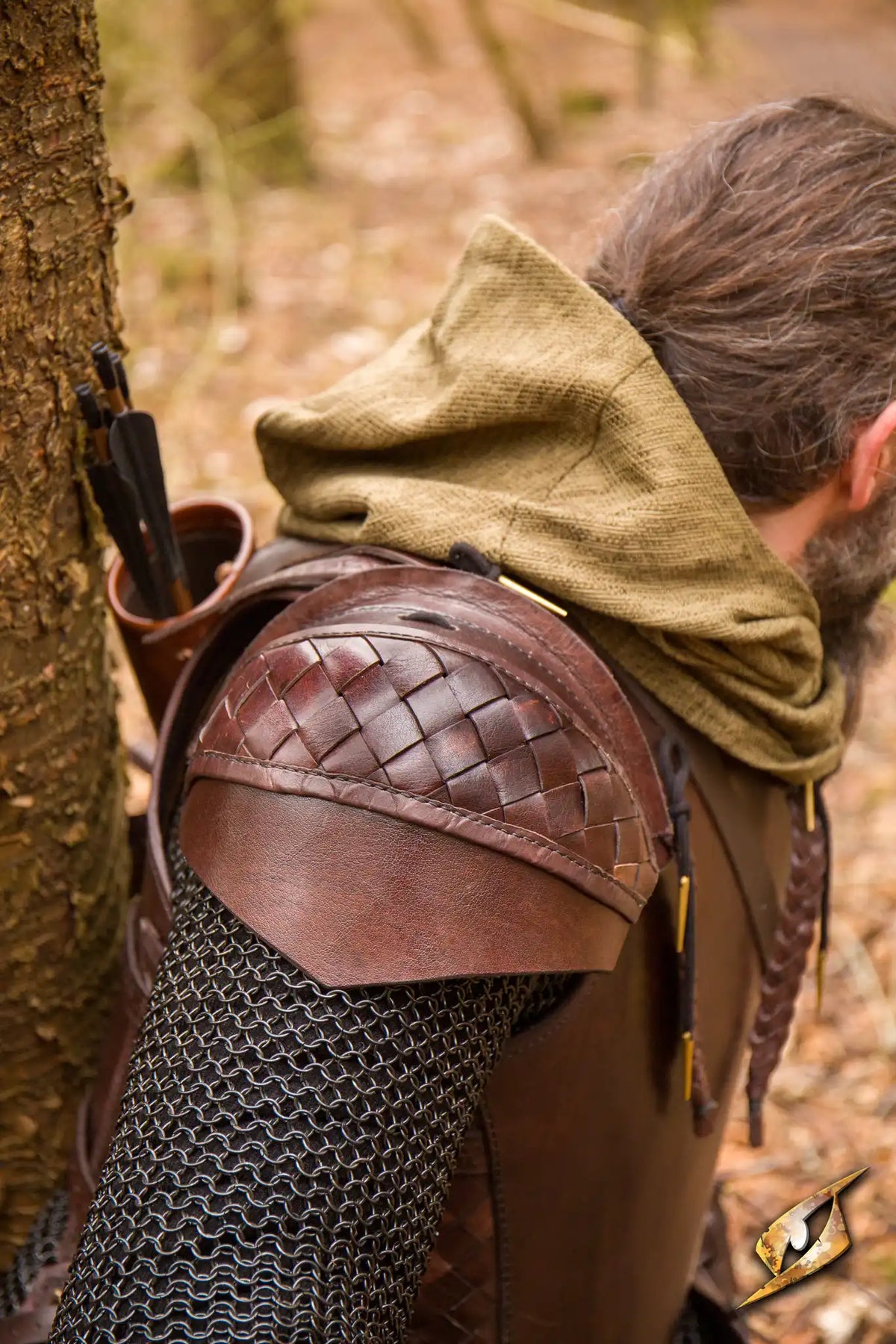 Ranger Shoulders - Full-Grain Leather | Epic Armoury