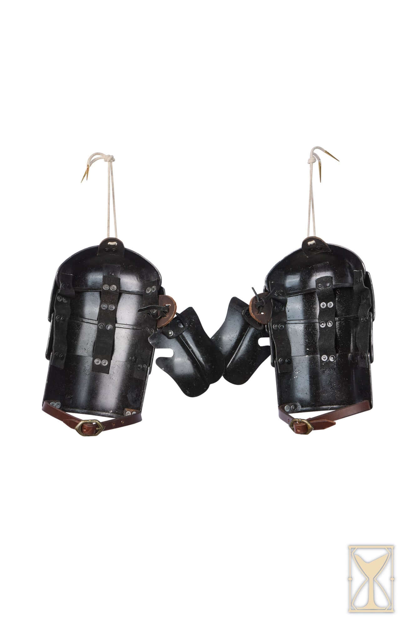 Landsknecht Spaulder - 1.6mm - Yoremade featuring layered steel protection and historical design.