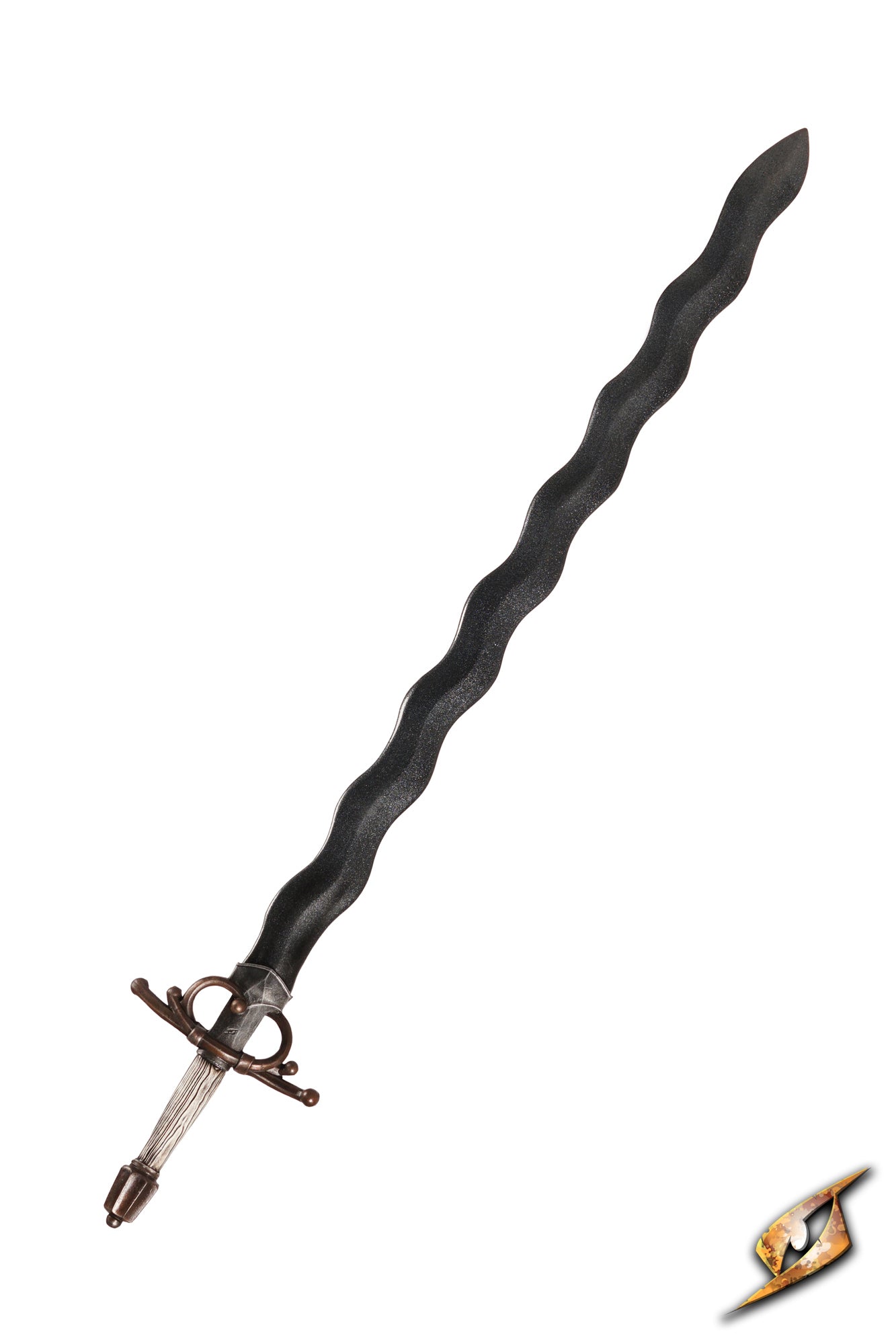 One handed flamberge styled sword