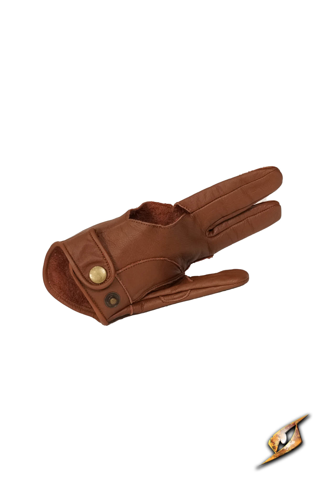Archery Half-glove made of high-quality leather, offering protection and dexterity for archery enthusiasts.