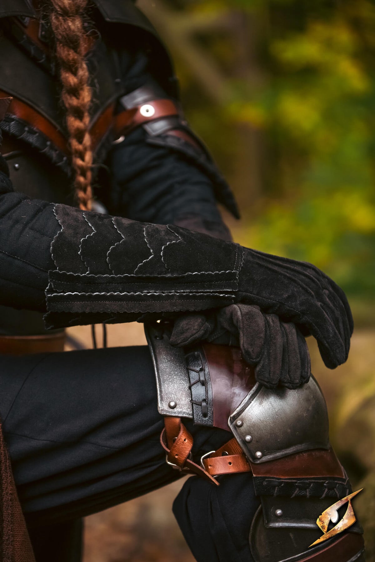 Scales Gloves - Suede