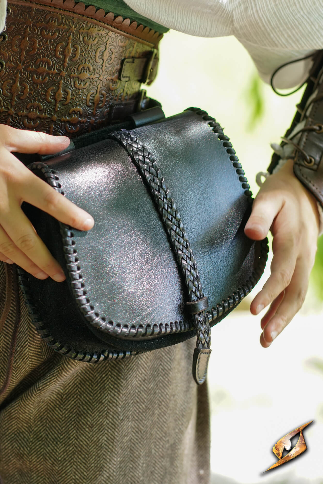 Medieval Laced Pouch - Large