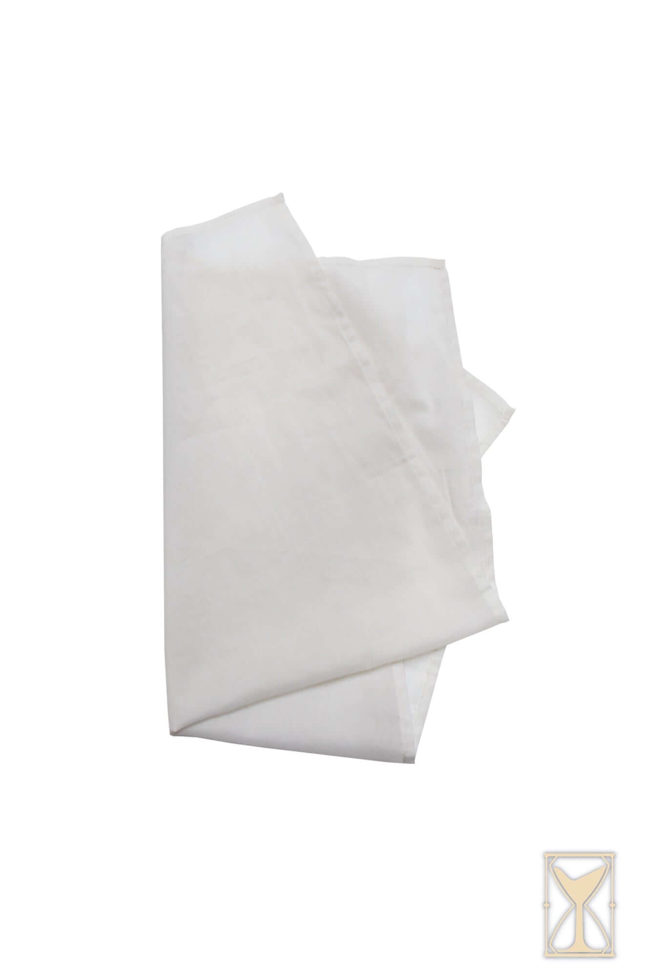Wimple - 75x45cm classic medieval headpiece draped fabric, suitable for historical reenactments.