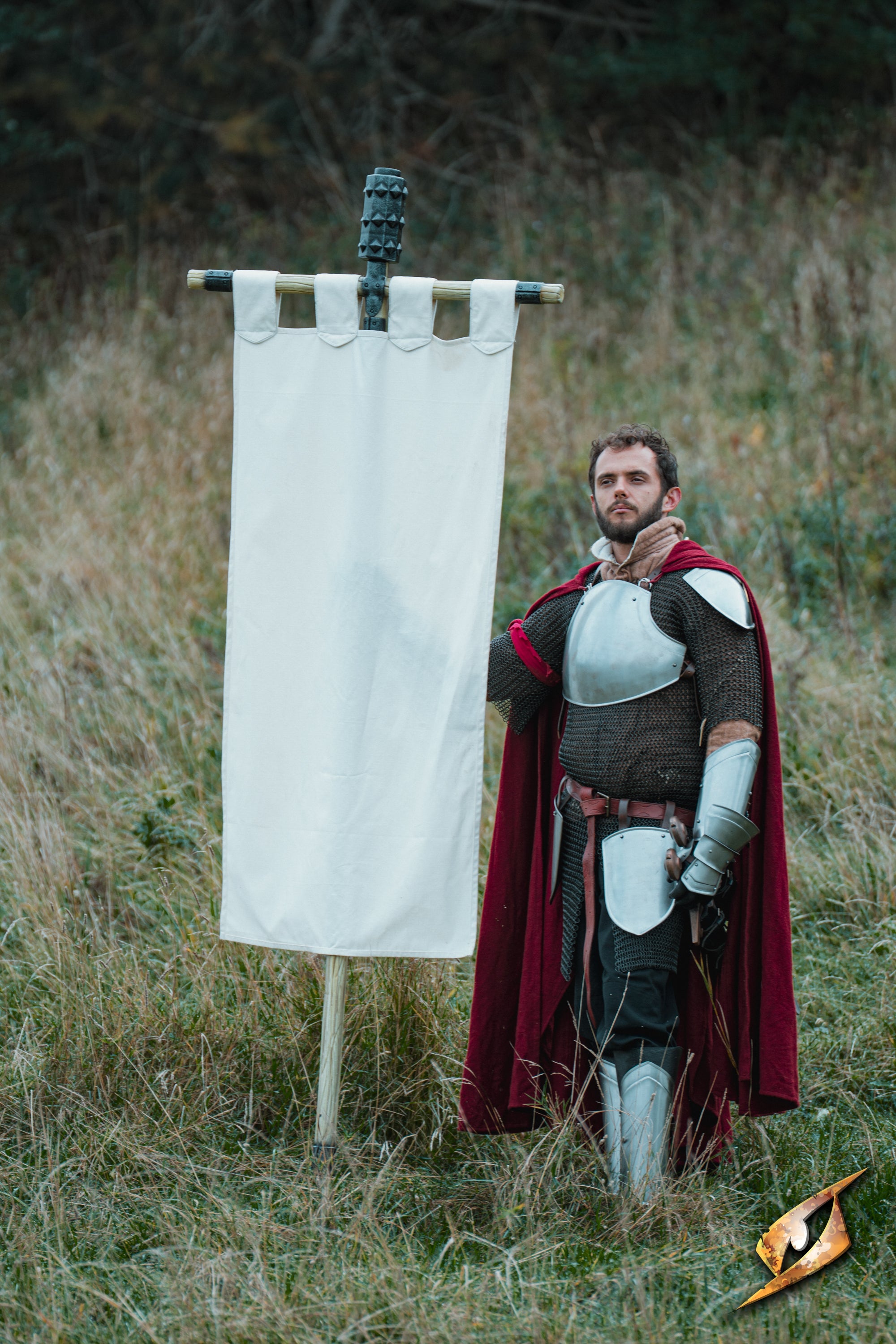 Complete Battle Standard Set - Spiked Mace Top