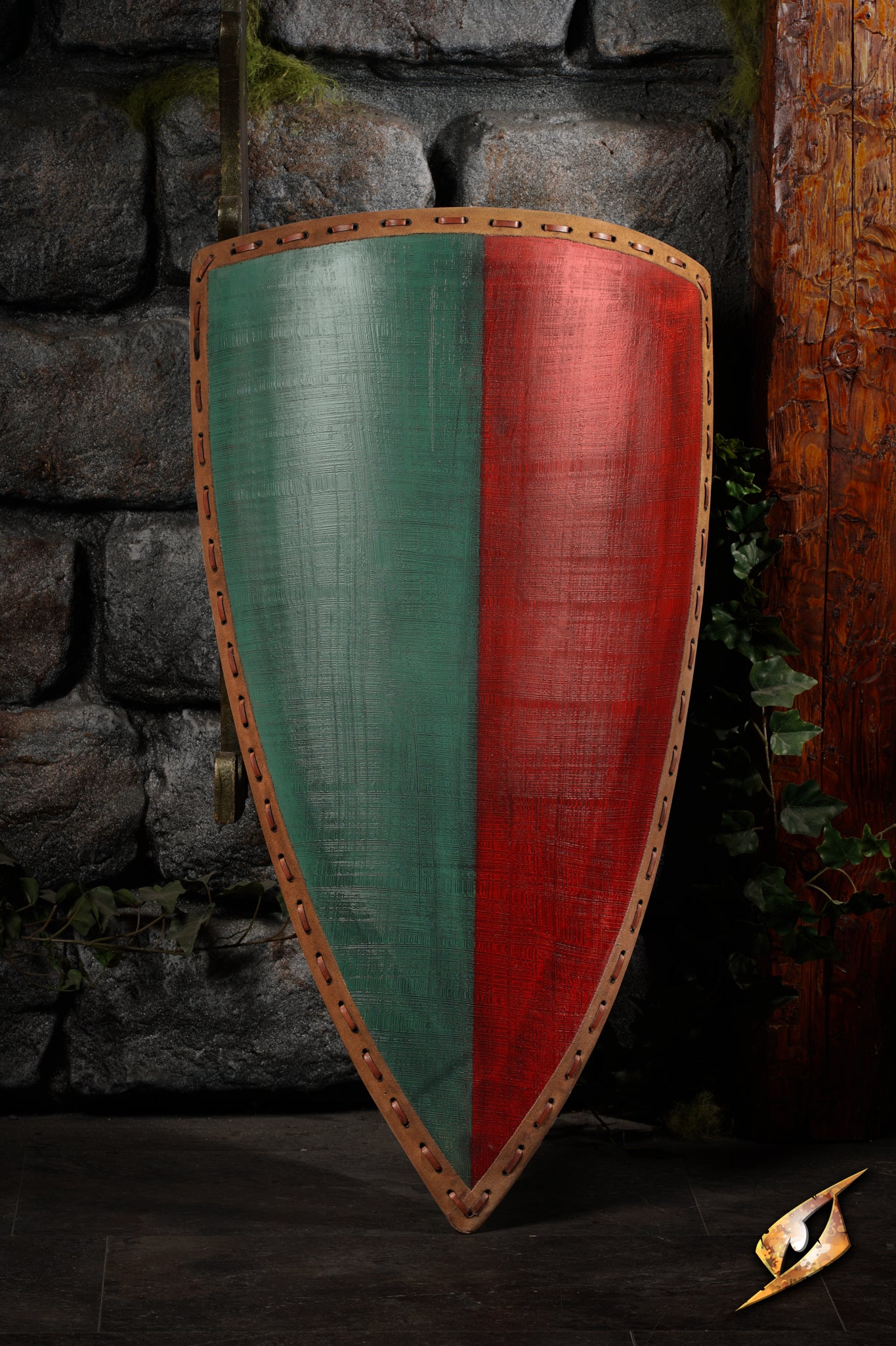 34300100 01%20Heater%20Shield%20Green Red