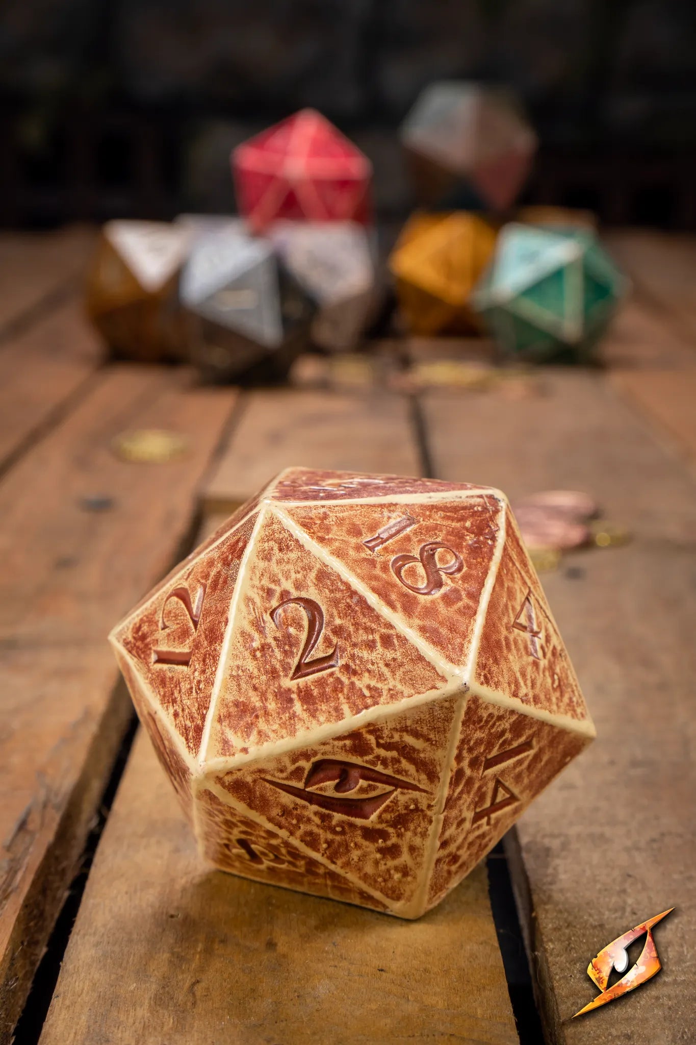 d20 dice football helmet D20 Dice for RPG & LARP - Polyurethane Foam