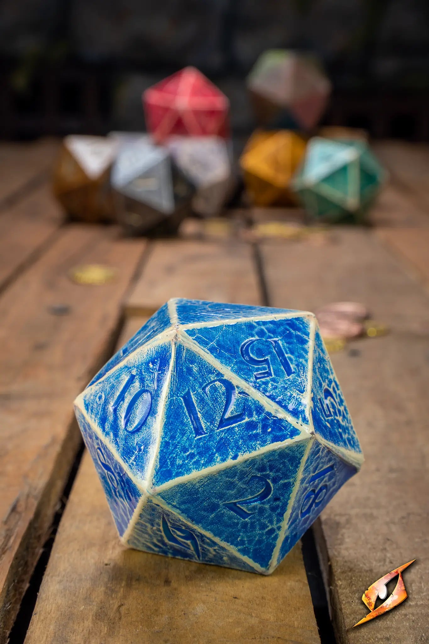 d20 dice football helmet D20 Dice for RPG & LARP - Polyurethane Foam